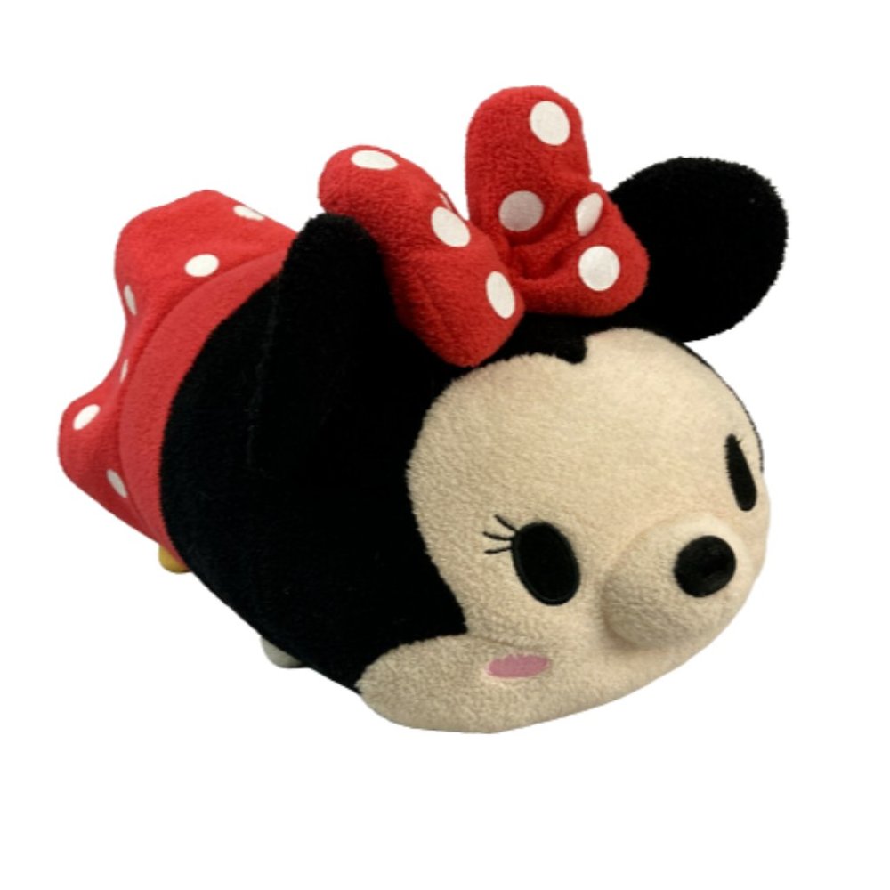 Disney Parks Exclusive Tsum Tsum Minnie Mouse Plush Toy 11 Inch Girl Gift
